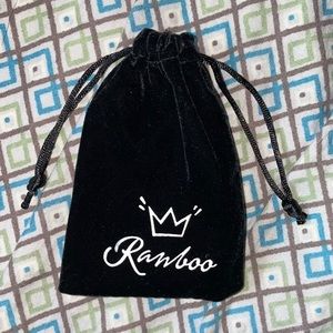 “ranboo my beloved” heart locket silver necklace!!